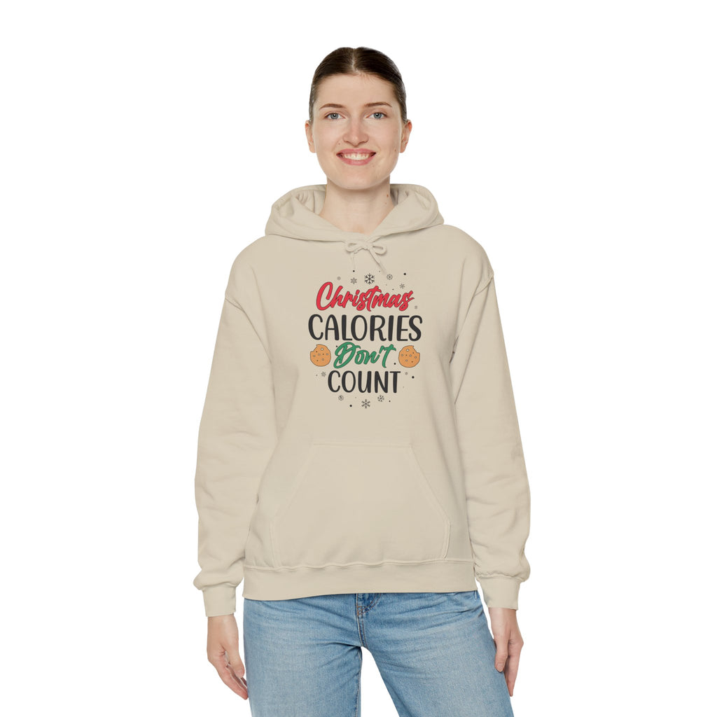 Christmas Calories Don't Count Hooded Sweatshirt