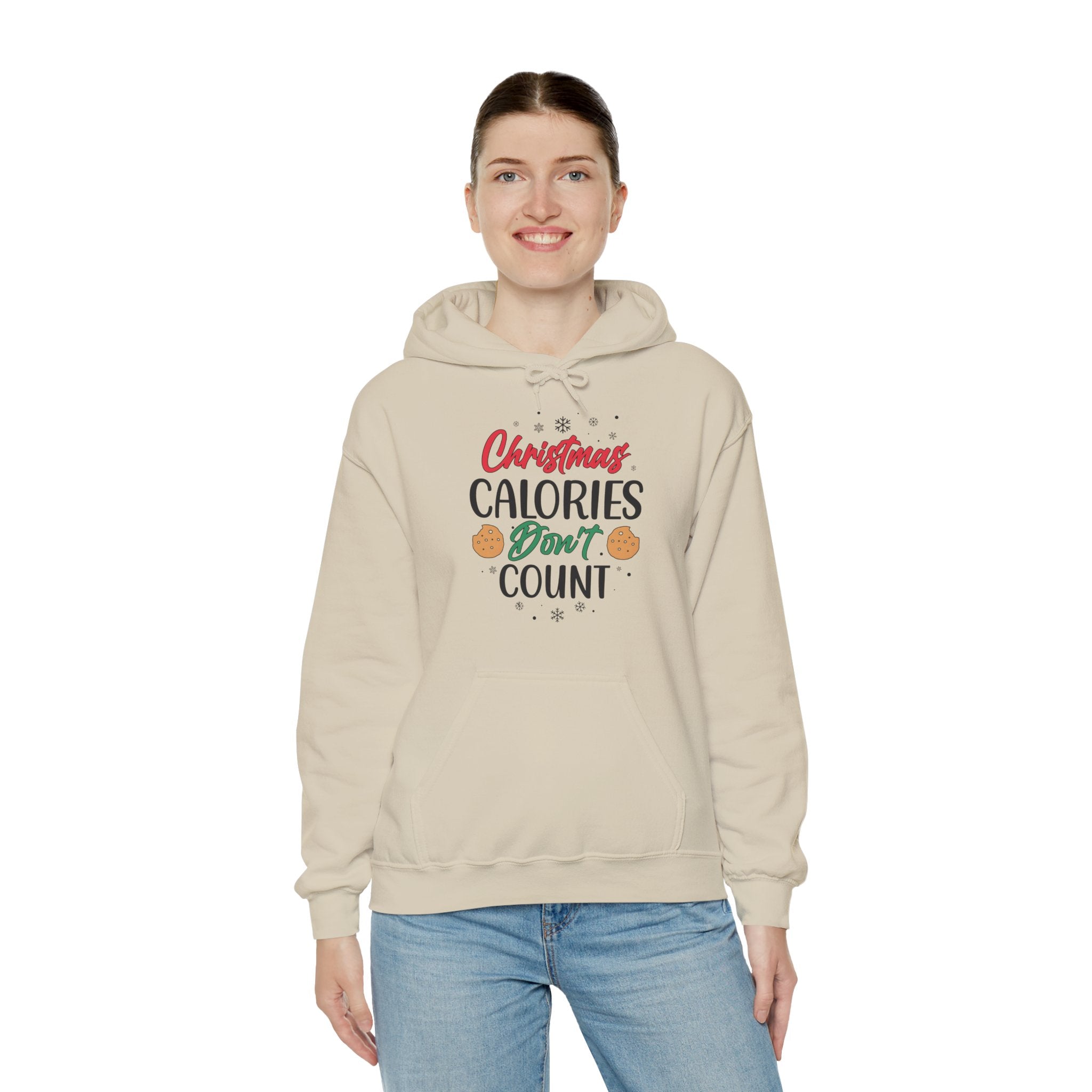 Christmas Calories Don't Count Hooded Sweatshirt