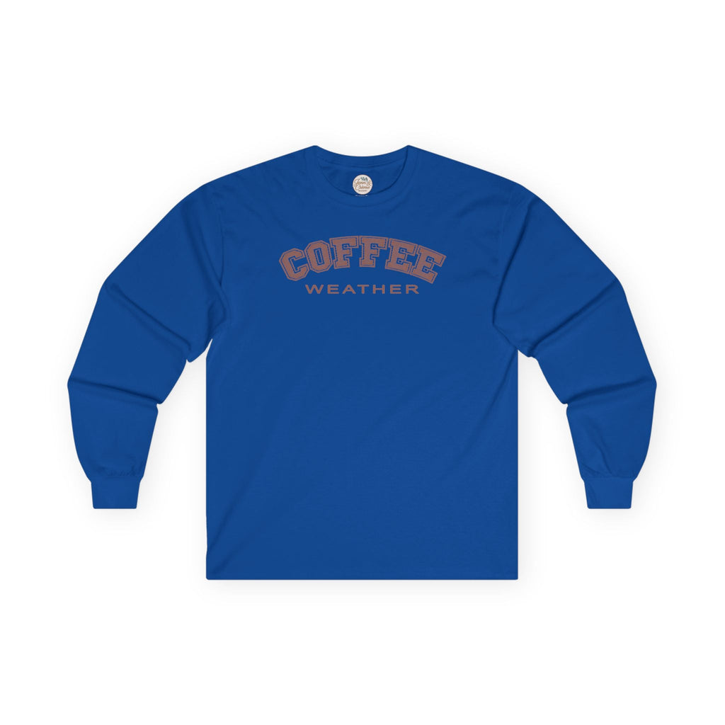 Coffee Weather Long Sleeve Tee