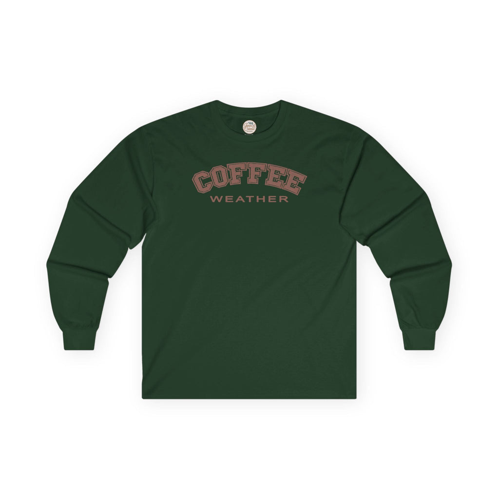 Coffee Weather Long Sleeve Tee