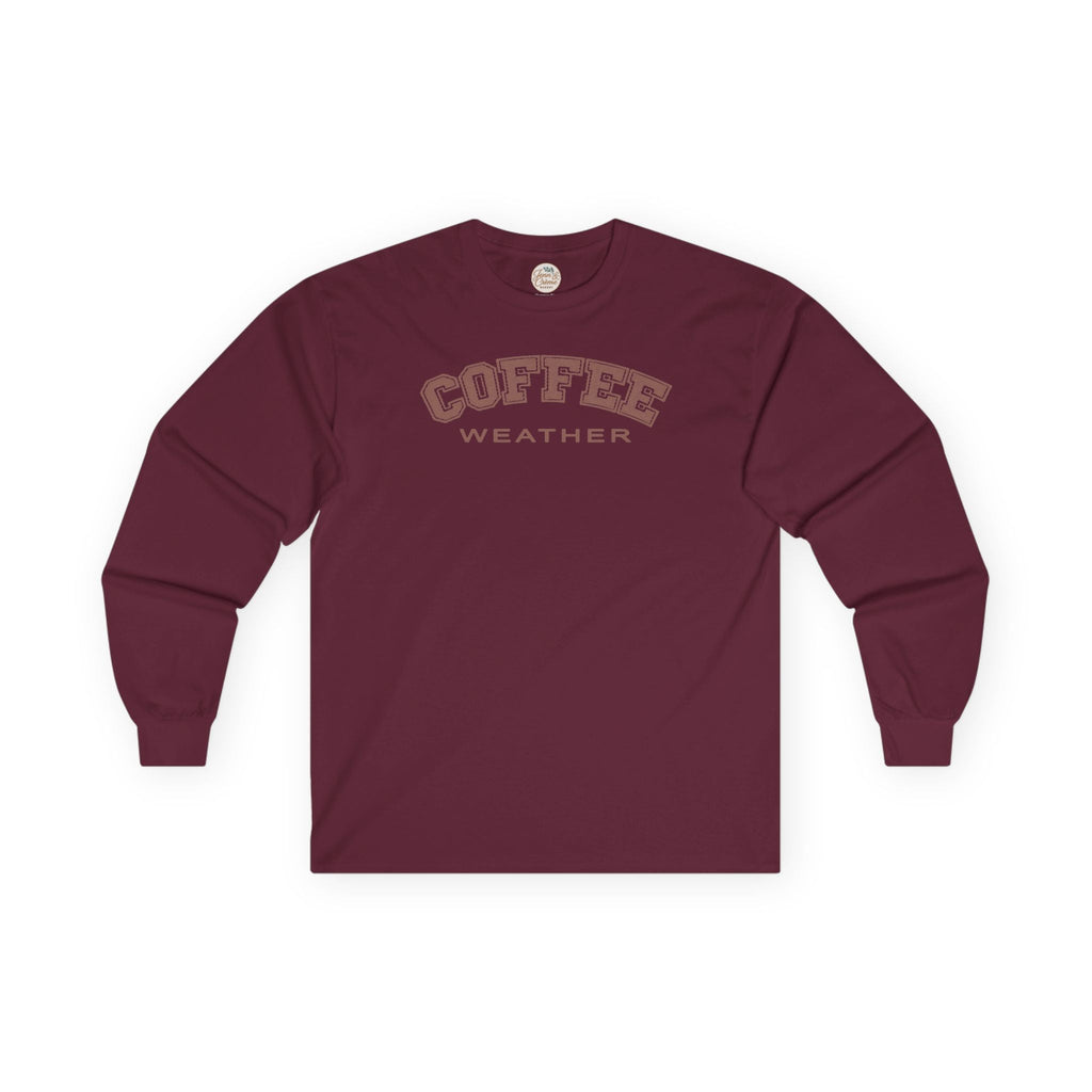 Coffee Weather Long Sleeve Tee