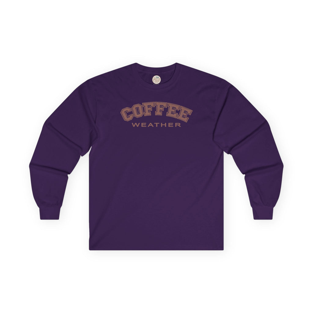 Coffee Weather Long Sleeve Tee