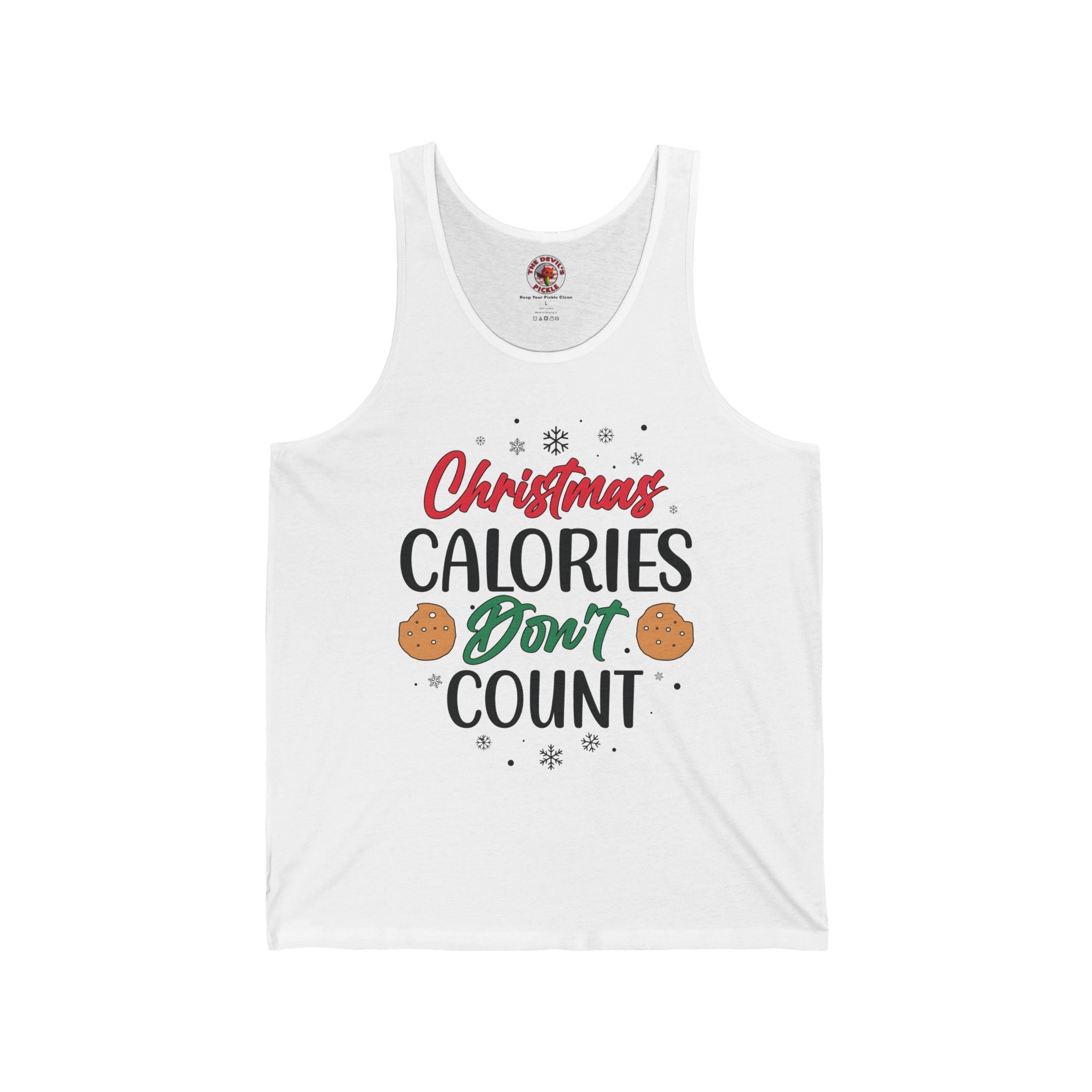 Christmas Calories Don't Count Tank Top