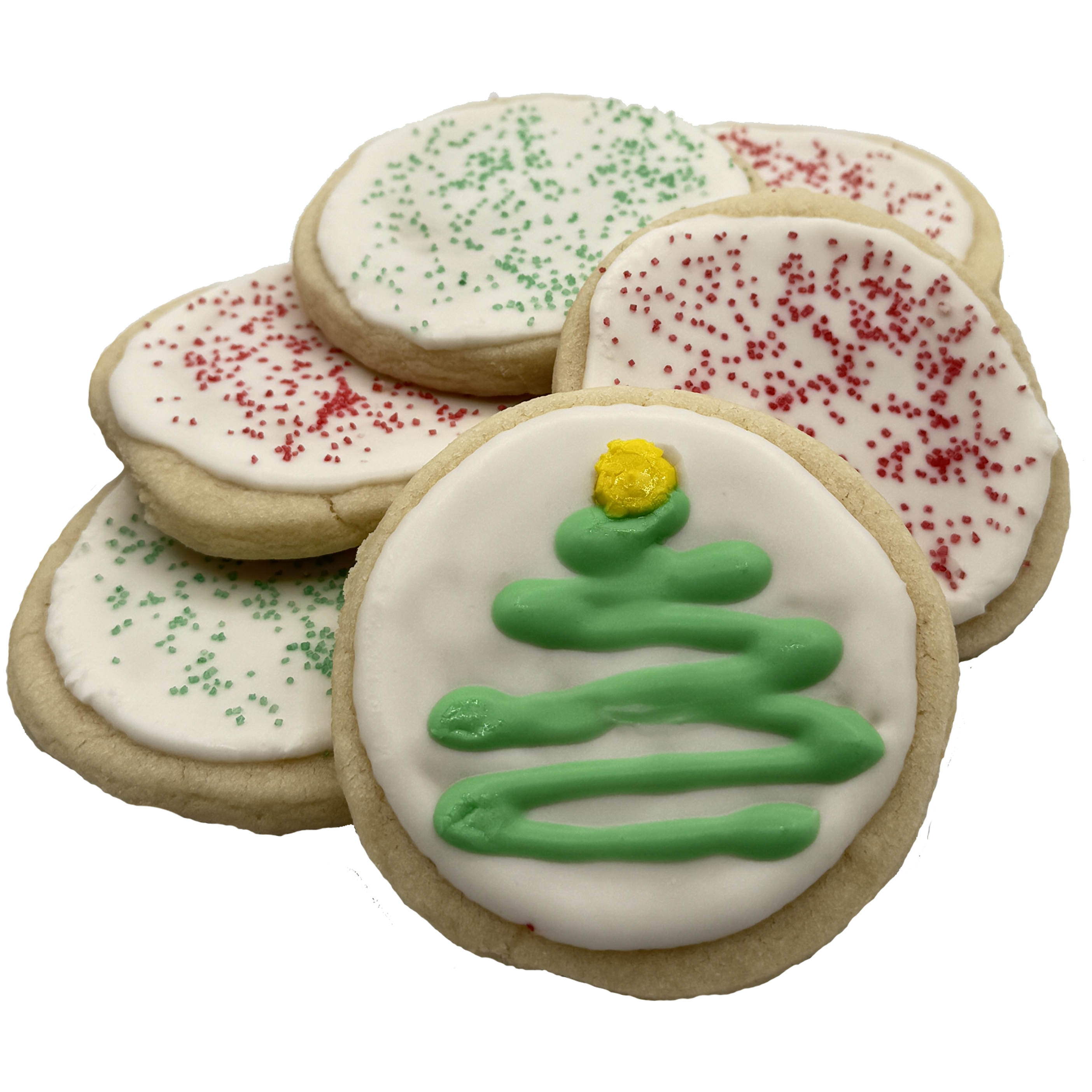 Iced Vanilla Sugar Cookies