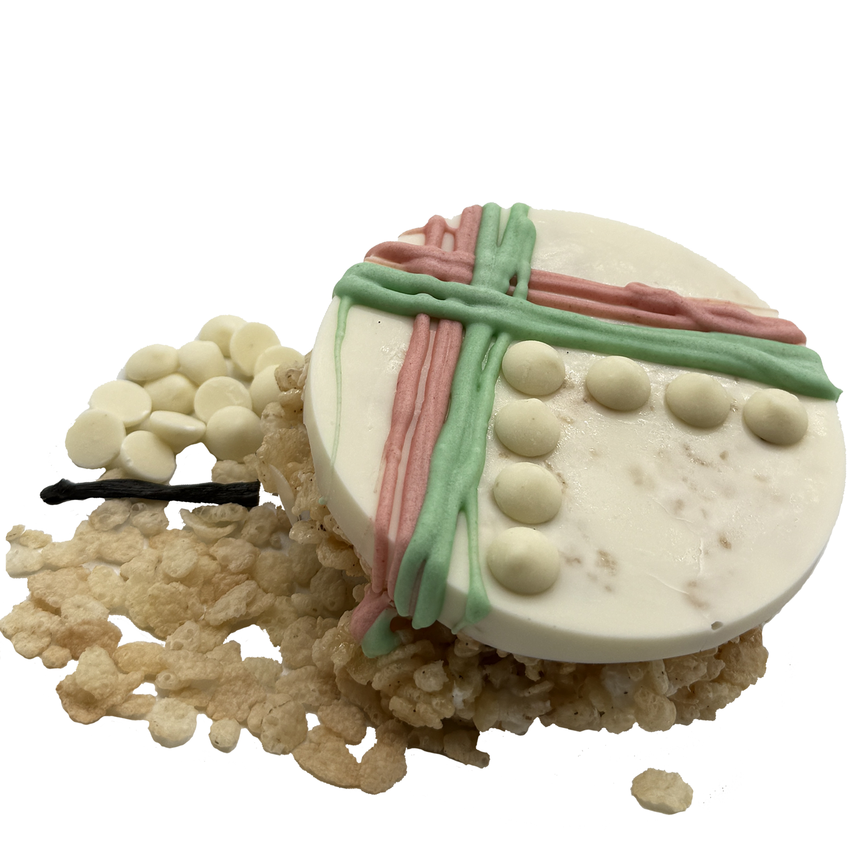 White Chocolate Rice Krispie Treat